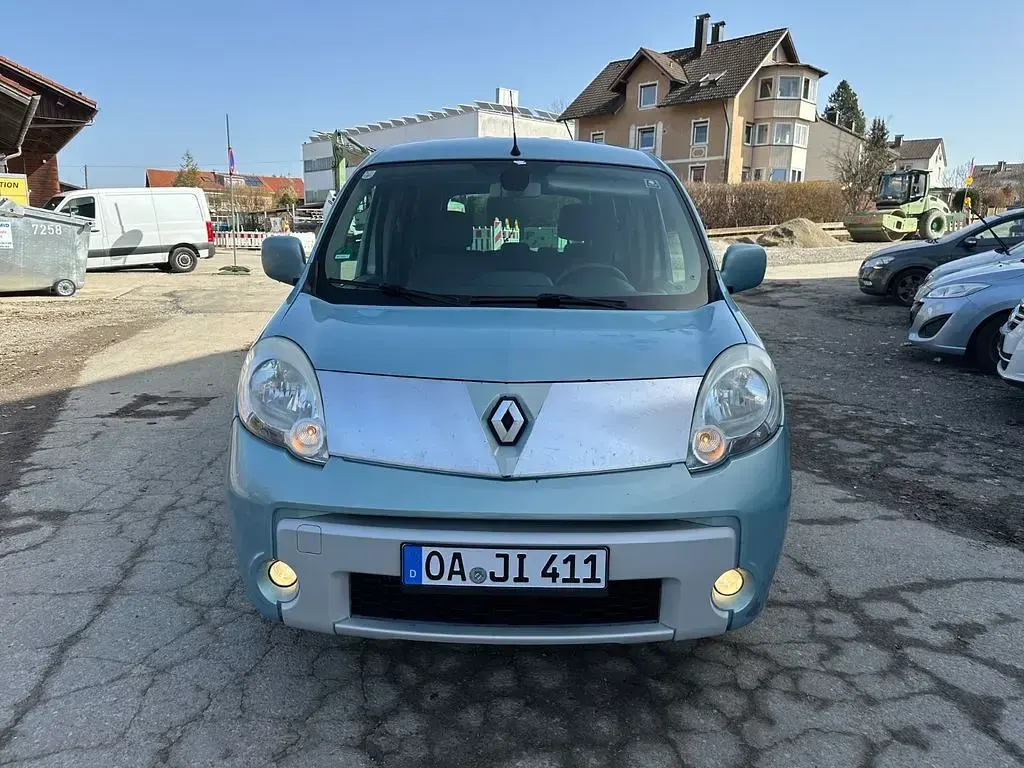 Gebraucht Renault Kangoo Luxe 90 PS (66 kW) 2010 Blau Van / Kleinbus