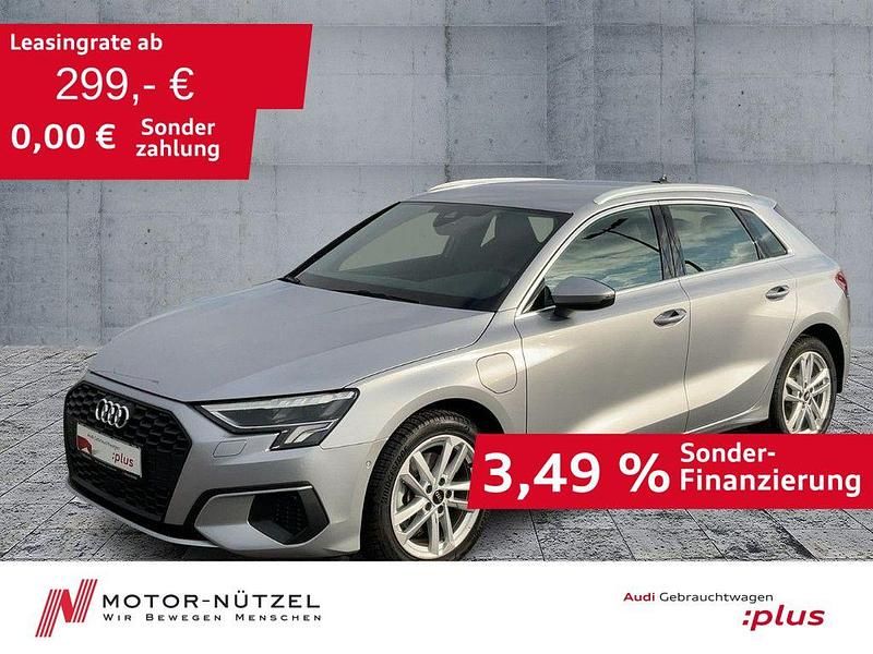 Silber Gebraucht 2023 Audi A3 Sportback e-tron Sport Limousine | 24.950 € (Guter Preis) - Bild 1/4