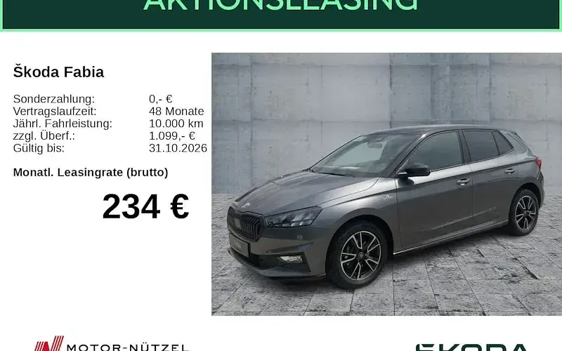Gebraucht Skoda Fabia Monte Carlo 116 PS (85 kW) 2026 Kleinwagen