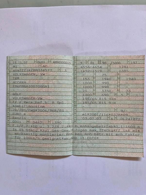 Gebraucht VW Golf V 115 PS (84 kW) 2007 Schwarz Kombi