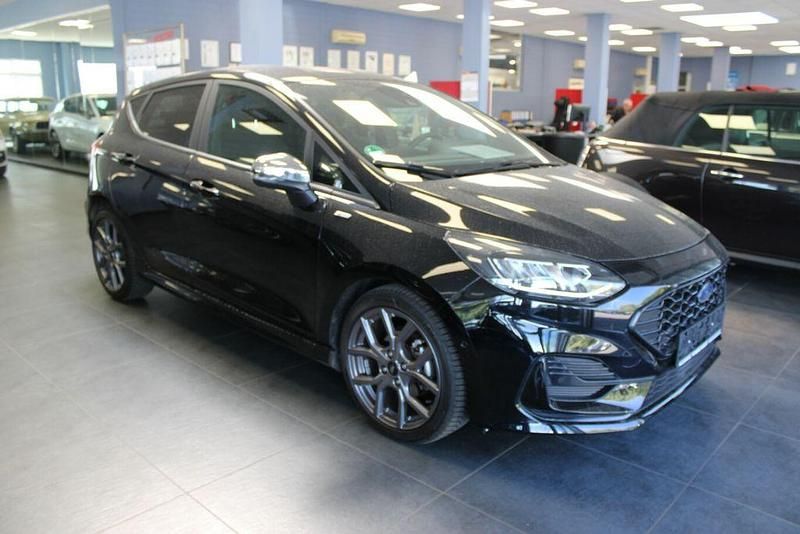 Schwarz Gebraucht 2022 Ford Fiesta ST-Line Kleinwagen | 16.980 € (Guter Preis) - Bild 1/4