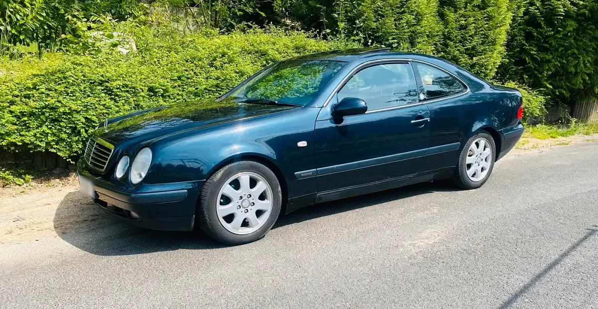 Gebraucht Mercedes CLK230 1998 Schwarz Coupé
