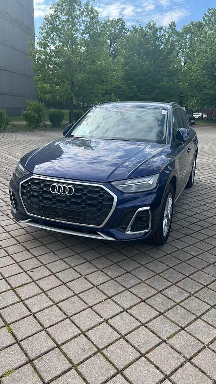 Blau Gebraucht 2021 Audi Q5 S-Line SUV | 34.800 € (Superpreis) - Bild 1/4