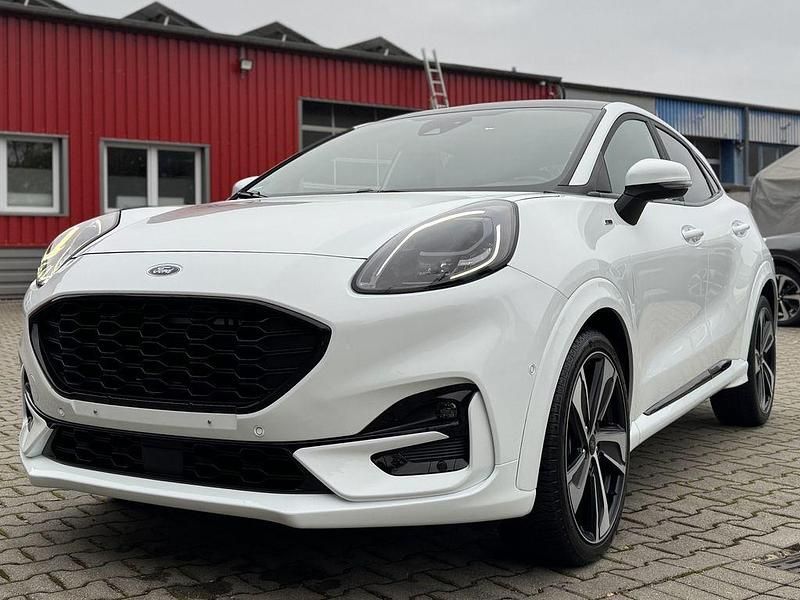 Frozen white Gebraucht 2022 Ford Puma Gen-E ST-Line X SUV | 18.780 € (Guter Preis) - Bild 1/4