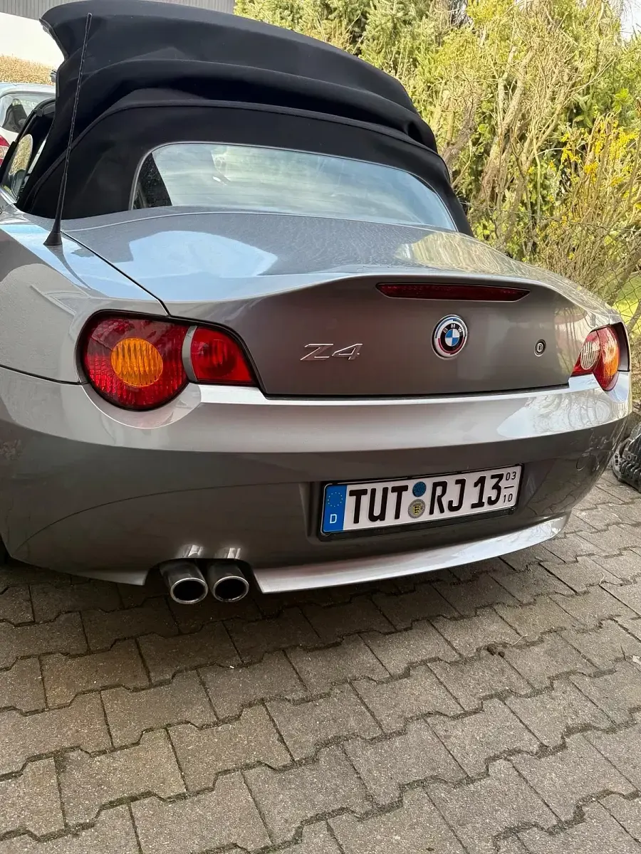 Brugt BMW Z4 170 HK (125 kW) 2005 Grå Cabriolet