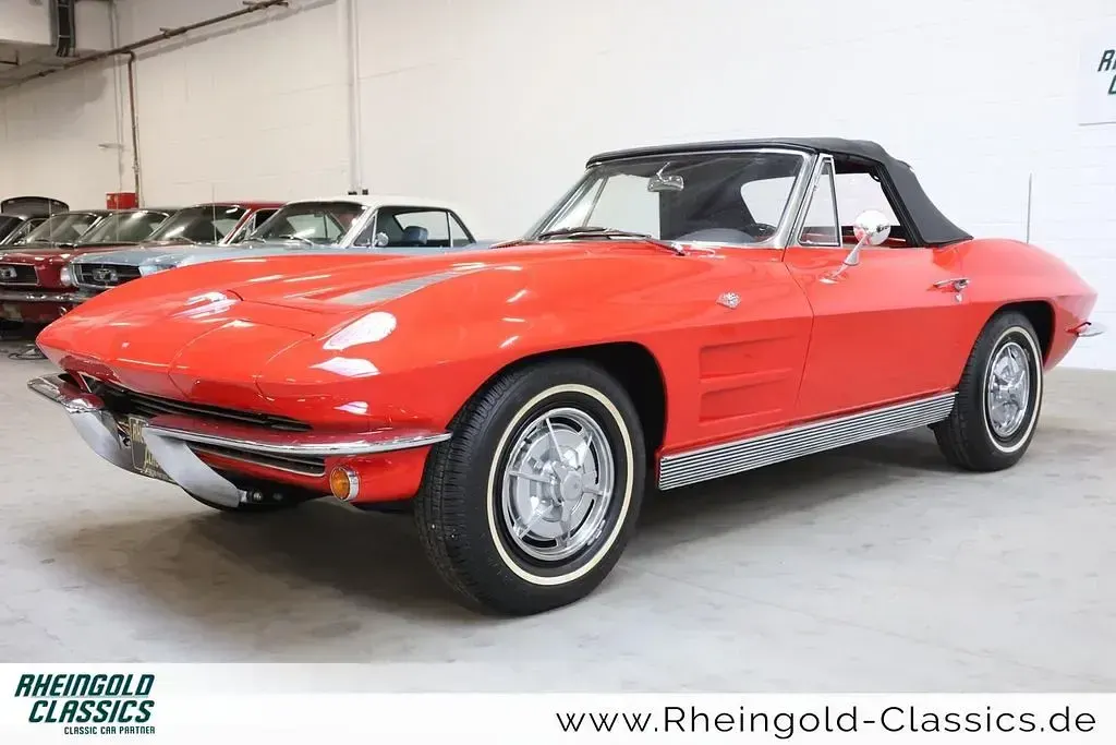 Gebraucht Chevrolet Corvette 340 PS (250 kW) 1963 Rot Cabrio
