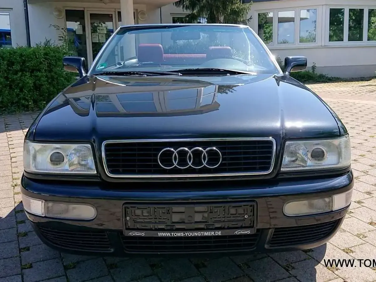Gebraucht Audi Cabriolet 150 PS (110 kW) 1998 Vulkanschwarz Cabrio