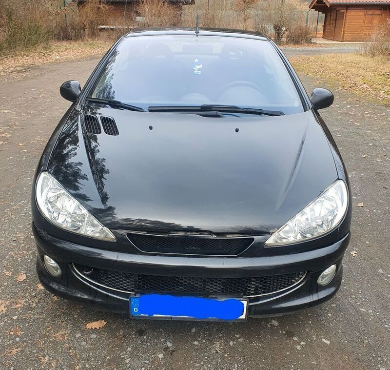 Schwarz Gebraucht 2005 Peugeot 206 CC Sport Cabrio | 699 € (Superpreis) - Bild 1/4