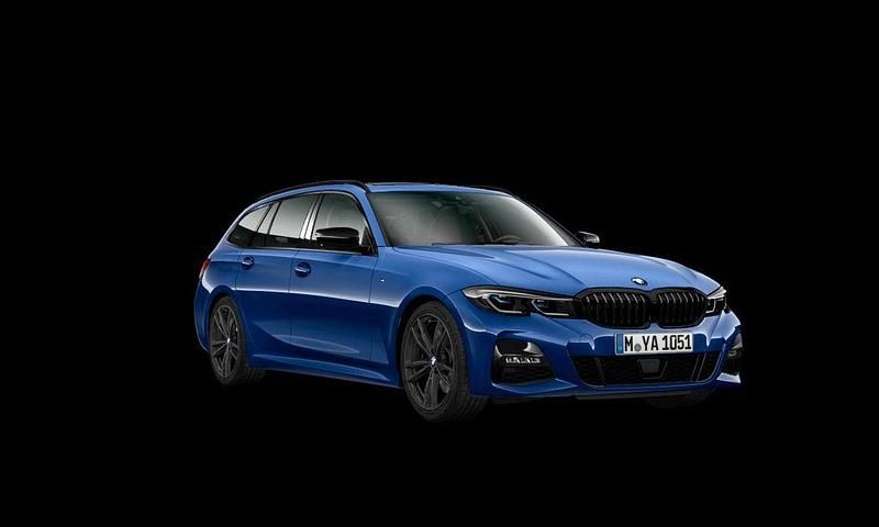 Blau Gebraucht 2021 BMW 330 M Sport Kombi | 42.950 € (Teuer) - Bild 1/2