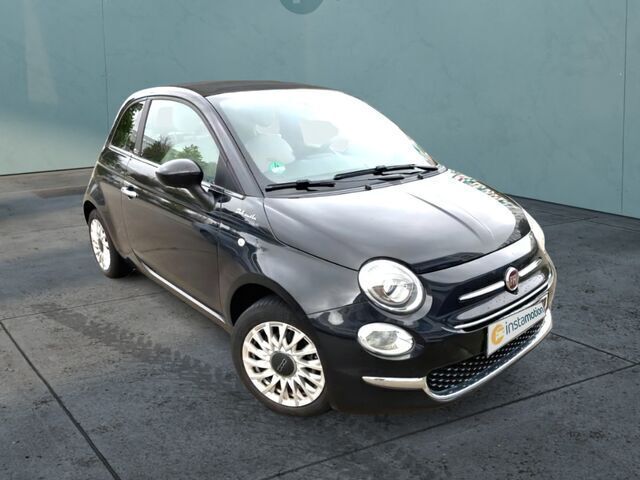 Schwarz Gebraucht 2021 Fiat 500C Dolcevita Cabrio | 13.490 € (Fairer Preis) - Bild 1/2