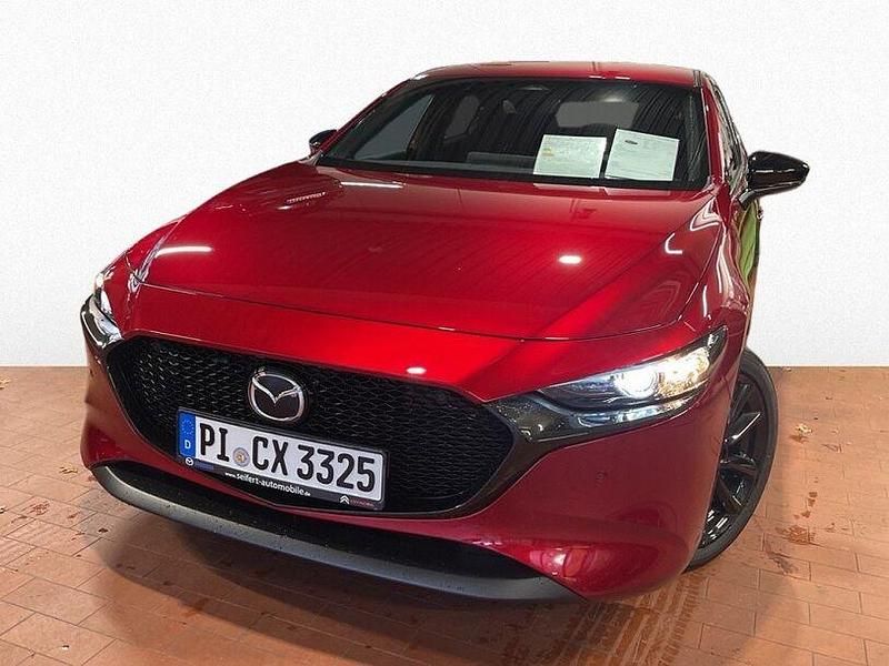 Rot Neu 2024 Mazda 3 Limousine | 26.490 € (Fairer Preis) - Bild 1/4