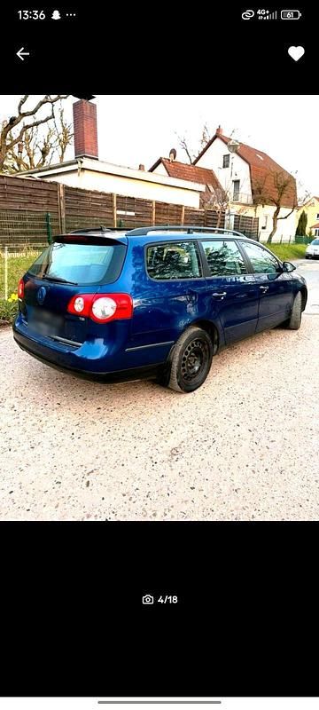 Usata VW Passat 122 CV (89 kW) 2008 Blu Station wagon