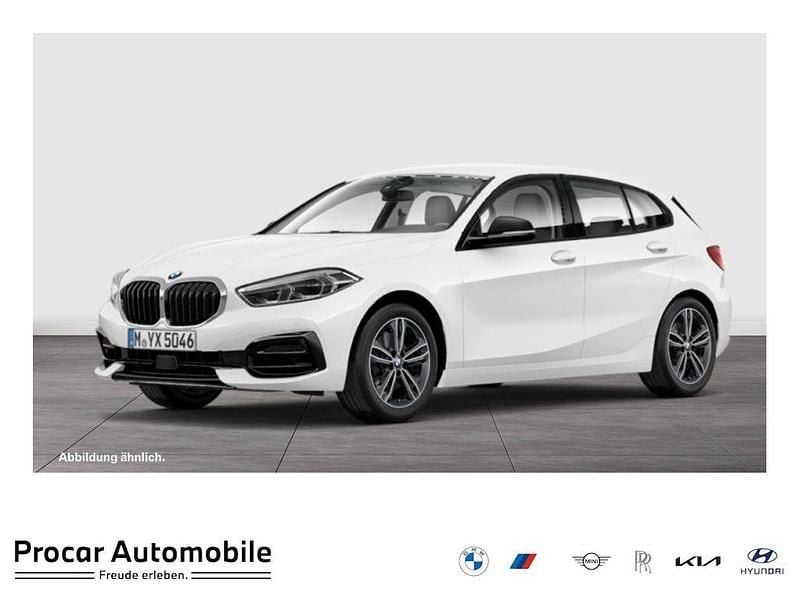 Weiß Gebraucht 2022 BMW 118 Sport Line Kleinwagen | 19.780 € (Superpreis) - Bild 1/4
