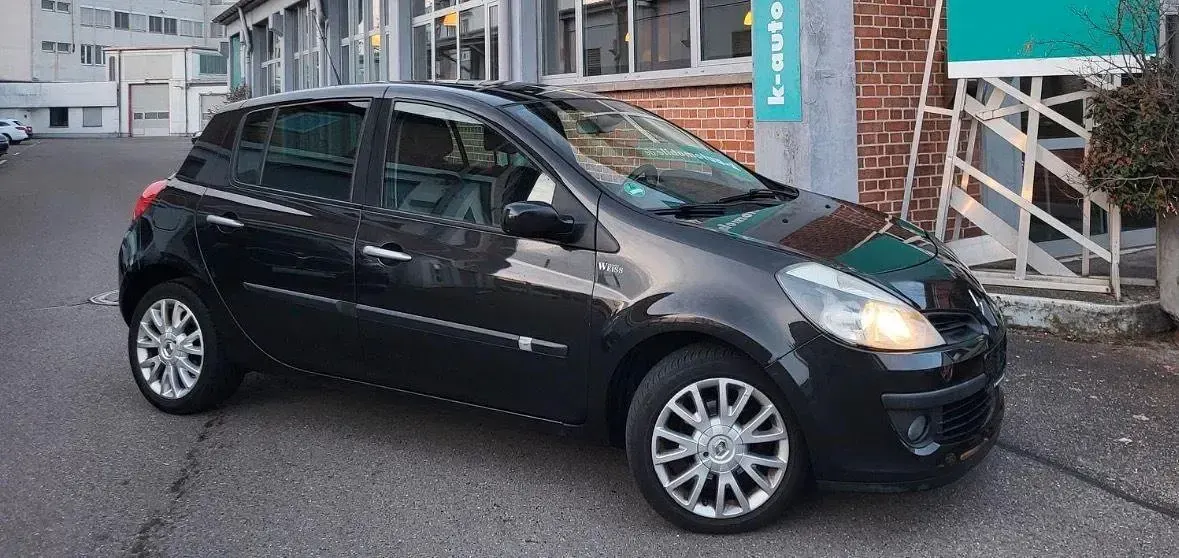 Gebraucht Renault Clio Exception 101 PS (74 kW) 2008 Schwarz Kleinwagen