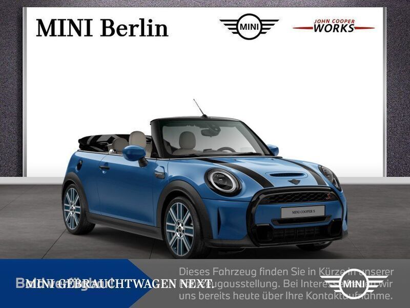 Blau Gebraucht 2022 Mini Cooper S Cabriolet Cabrio | 28.900 € (Fairer Preis) - Bild 1/4