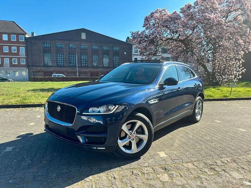 Gebraucht Jaguar F-Pace Portfolio 300 PS (220 kW) 2016 Blau SUV