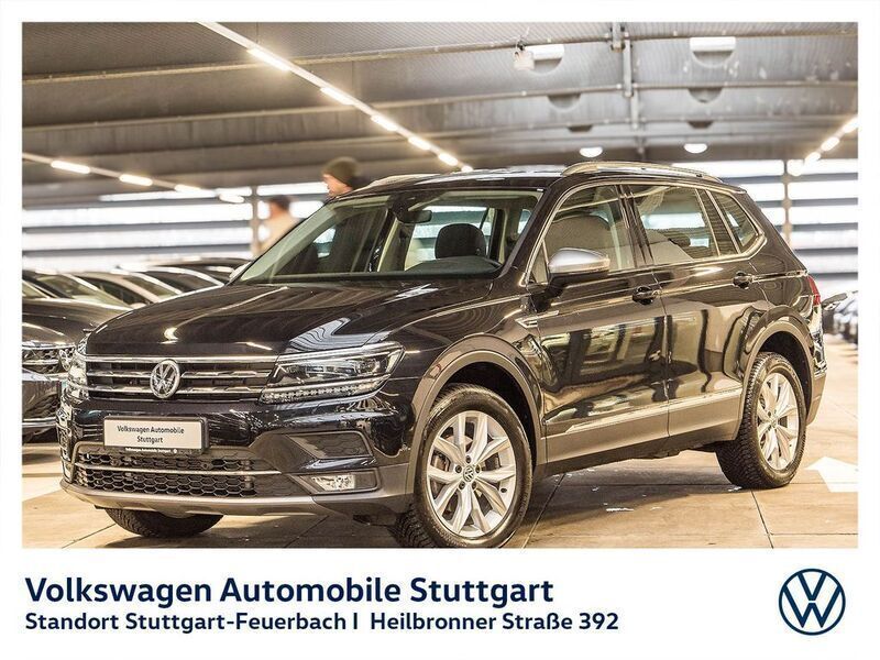 Deep black perleffekt Gebraucht 2020 VW Tiguan Allspace Highline SUV | 32.330 € (Guter Preis) - Bild 1/3