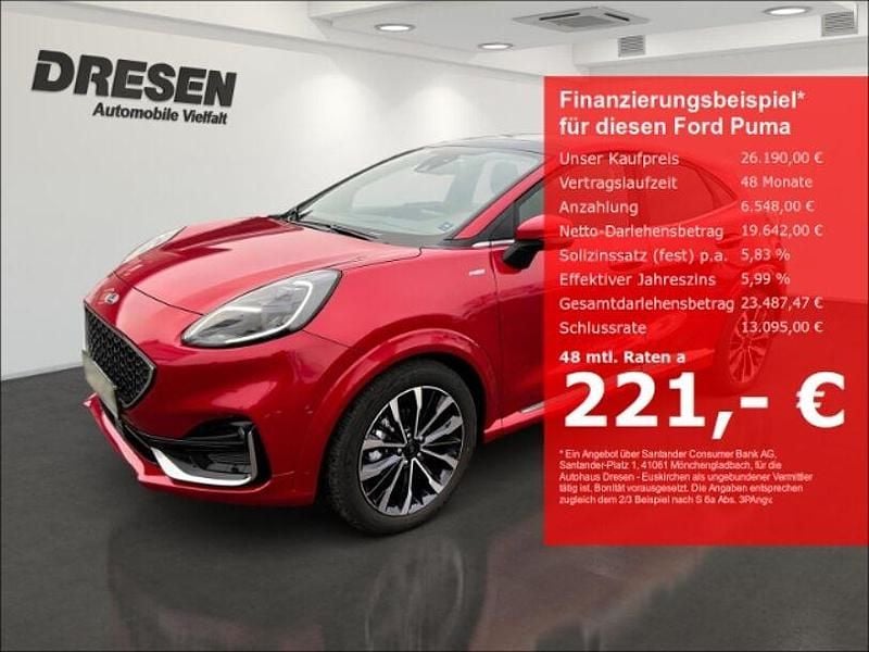 Rot Gebraucht 2024 Ford Puma ST-Line SUV | 26.190 € (Fairer Preis) - Bild 1/4