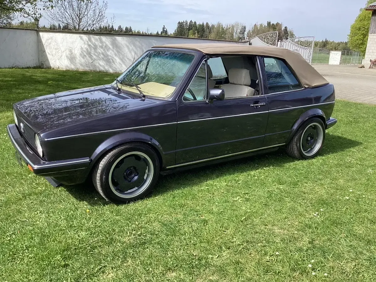 Gebraucht VW Golf Cabriolet 75 PS (55 kW) 1986 Blau Cabrio