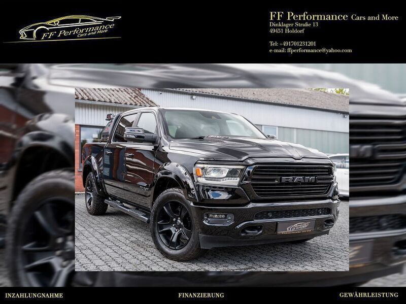 Schwarz Gebraucht 2022 Dodge Ram Abholung | 53.399 € (Guter Preis) - Bild 1/4