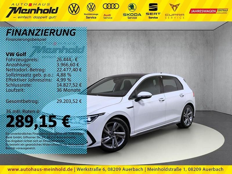 Weiß Gebraucht 2020 VW Golf VII R-line Limousine | 26.444 € - Bild 1/4