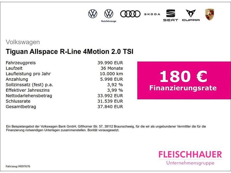 Gebraucht VW Tiguan Allspace Sound 193 PS (141 kW) 2024 Weiss SUV