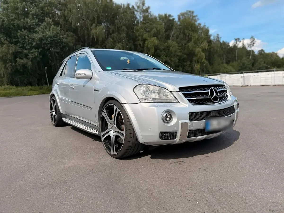 Gebraucht Mercedes ML63 AMG AMG 510 PS (375 kW) 2007 Silber SUV