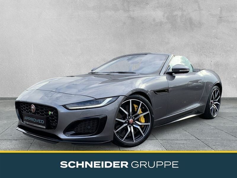 Grau Gebraucht 2022 Jaguar F-Type R Cabrio | 88.100 € (Superpreis) - Bild 1/4