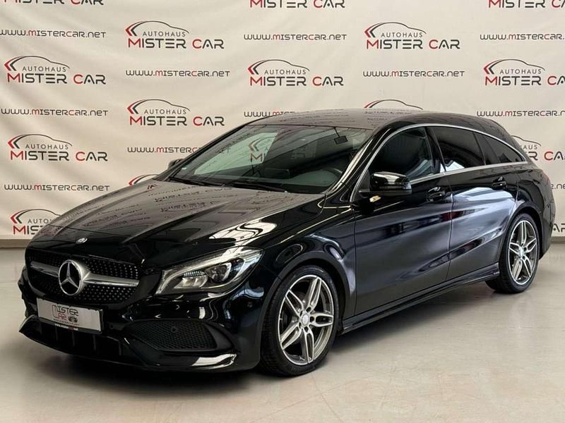Nachtschwarz Gebraucht 2016 Mercedes CLA200 AMG line Kombi | 18.980 € (Guter Preis) - Bild 1/4