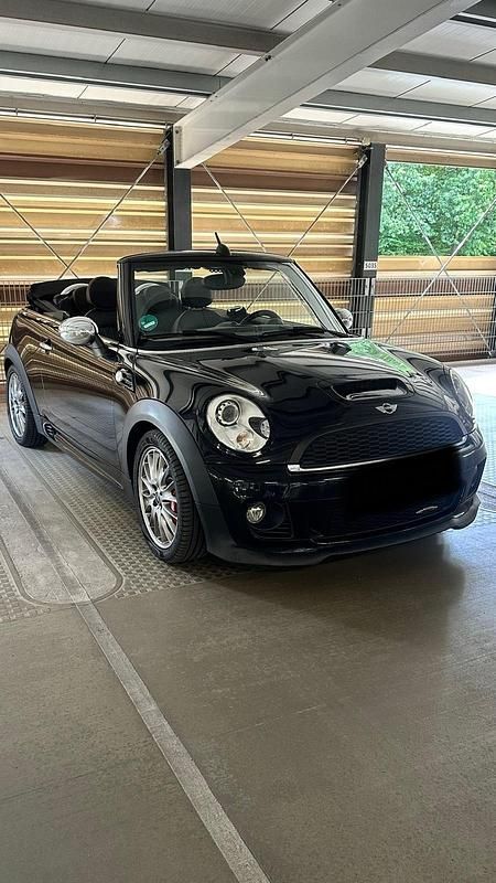 Schwarz Gebraucht 2014 Mini John Cooper Works Cabriolet Cabrio | 12.500 € (Fairer Preis) - Bild 1/4