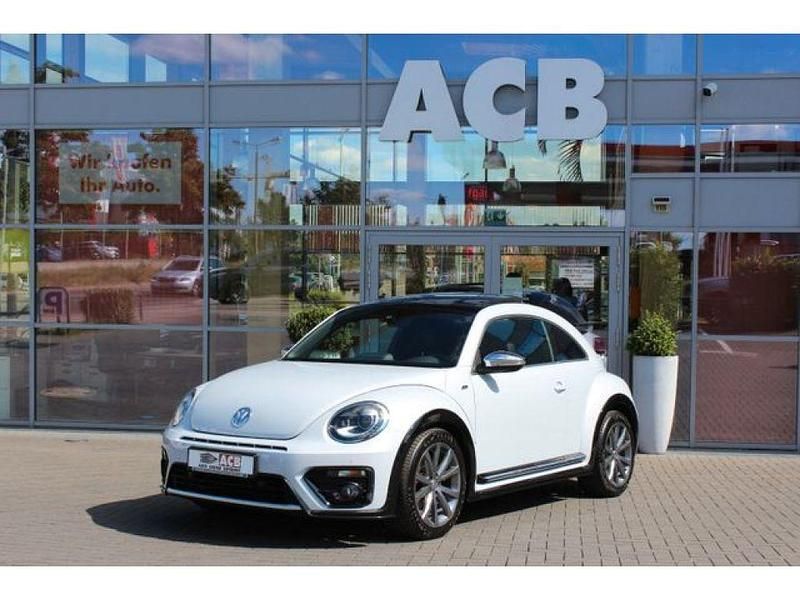 White silver (metallic) Gebraucht 2017 VW Beetle Exclusive Coupé | 31.900 € - Bild 1/4