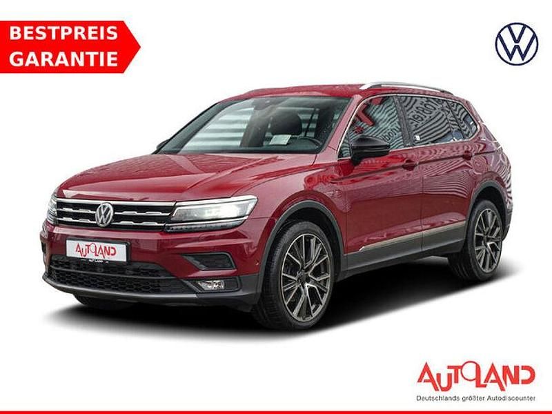Rot Gebraucht 2021 VW Tiguan Allspace United SUV | 31.990 € (Teuer) - Bild 1/4
