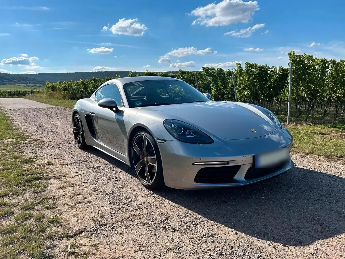 Gebraucht Porsche 718 Cayman S Sport 350 PS (257 kW) 2017 Silber Coupé