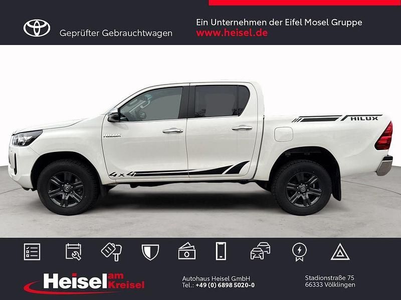 Gebraucht Toyota HiLux Comfort 204 PS (150 kW) 2023 Schneeweiß Abholung