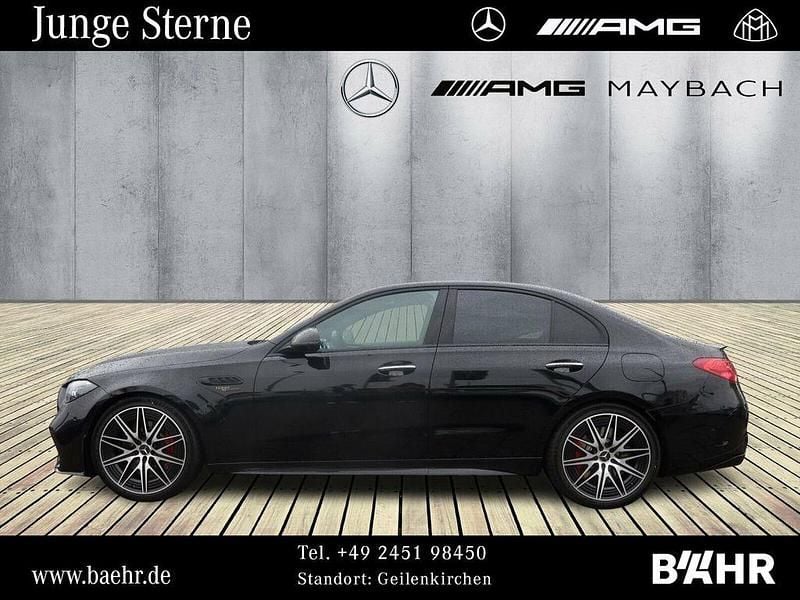 Gebraucht Mercedes C63S AMG AMG 476 PS (350 kW) 2024 Lack obsidianschwarz Limousine