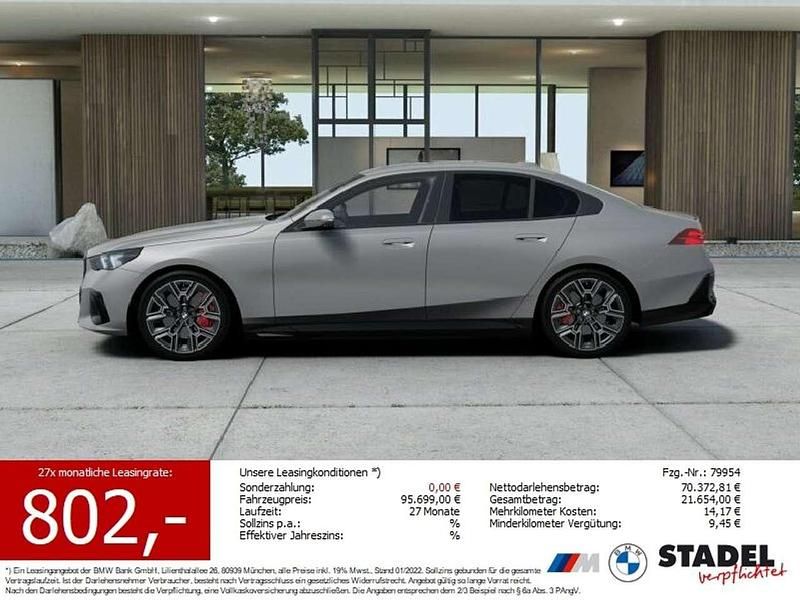 Bmw individual frozen pure gre Neu 2025 BMW i5 M Sport Limousine | 69.659 € (Fairer Preis) - Bild 1/4
