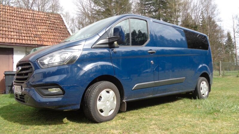 Blau Gebraucht 2019 Ford Transit Custom Van / Kleinbus | 26.950 € (Teuer) - Bild 1/4