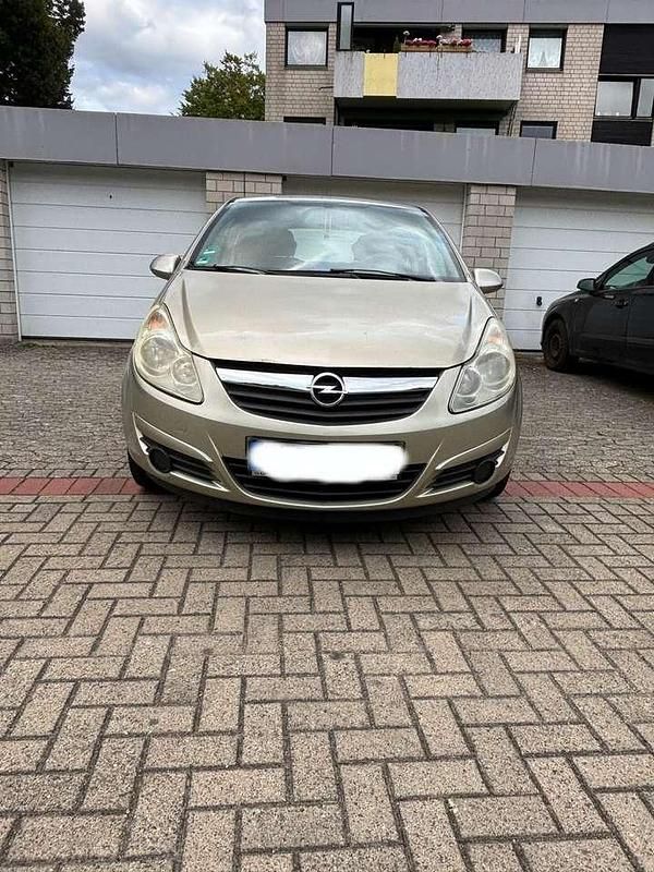 Beige Gebraucht 2008 Opel Corsa Edition Kleinwagen | 1.500 € (Guter Preis) - Bild 1/4
