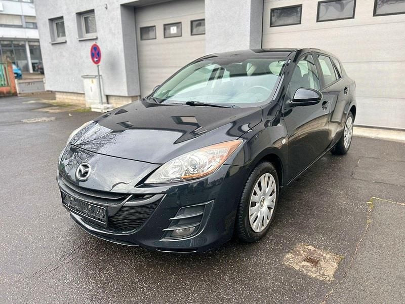 Schwarz Gebraucht 2010 Mazda 3 Exclusive-Line Kleinwagen | 6.990 € (Superpreis) - Bild 1/4