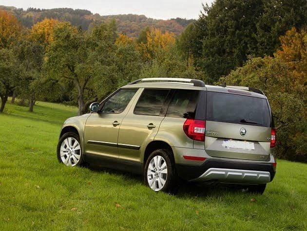 Grün Gebraucht 2015 Skoda Yeti SUV | 11.900 € (Fairer Preis) - Bild 1/4