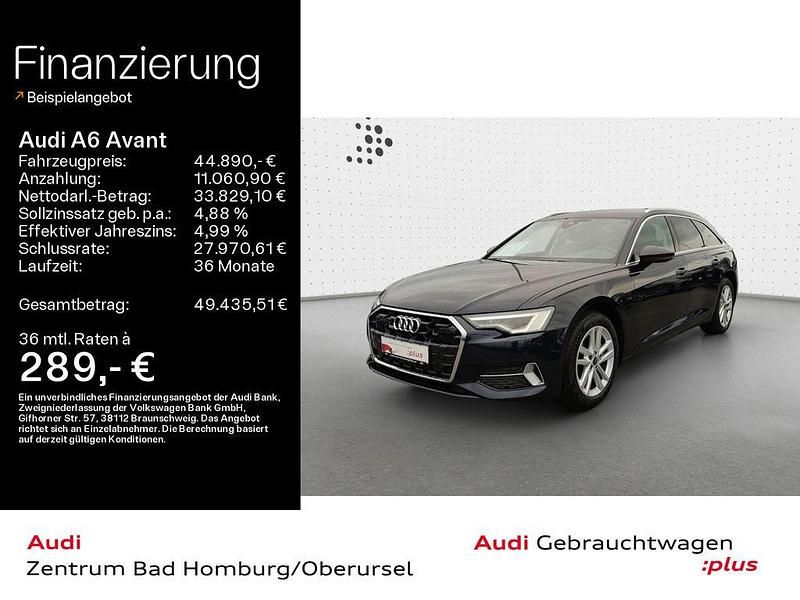 Firmamentblau metallic Gebraucht 2024 Audi A6 Advanced Plus Kombi | 44.890 € (Guter Preis) - Bild 1/4