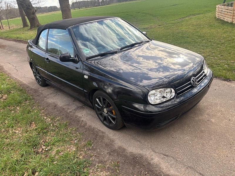 Gebraucht VW Golf Cabriolet Highline 101 PS (74 kW) 1998 Schwarz Cabrio