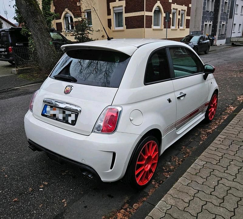 Gebraucht Fiat 500 Abarth 135 PS (99 kW) 2008 Weiß Kleinwagen