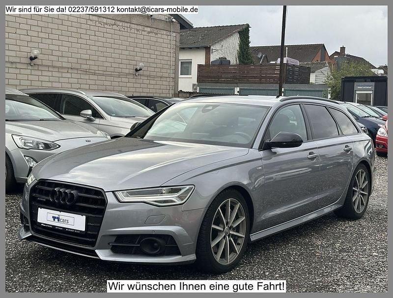 Tornadograu (metallic) Gebraucht 2018 Audi A6 Black Edition Kombi | 34.950 € (Etwas zu teuer) - Bild 1/4