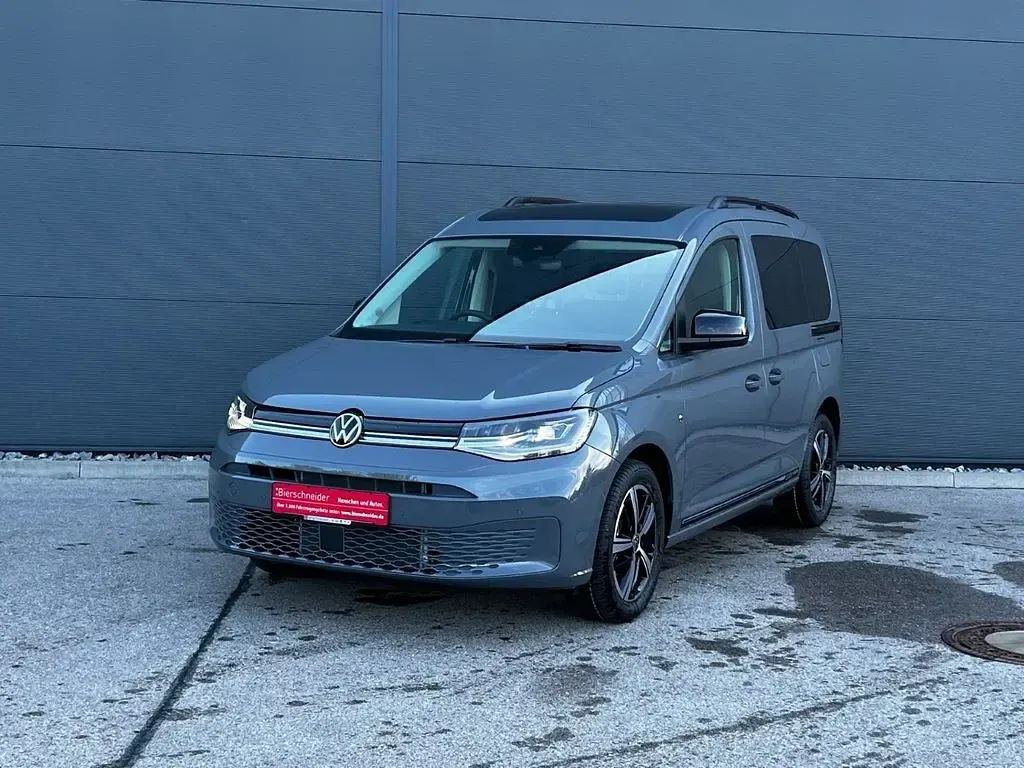 Gebraucht VW Caddy Dark Label 122 PS (89 kW) 2023 Grau Van / Kleinbus