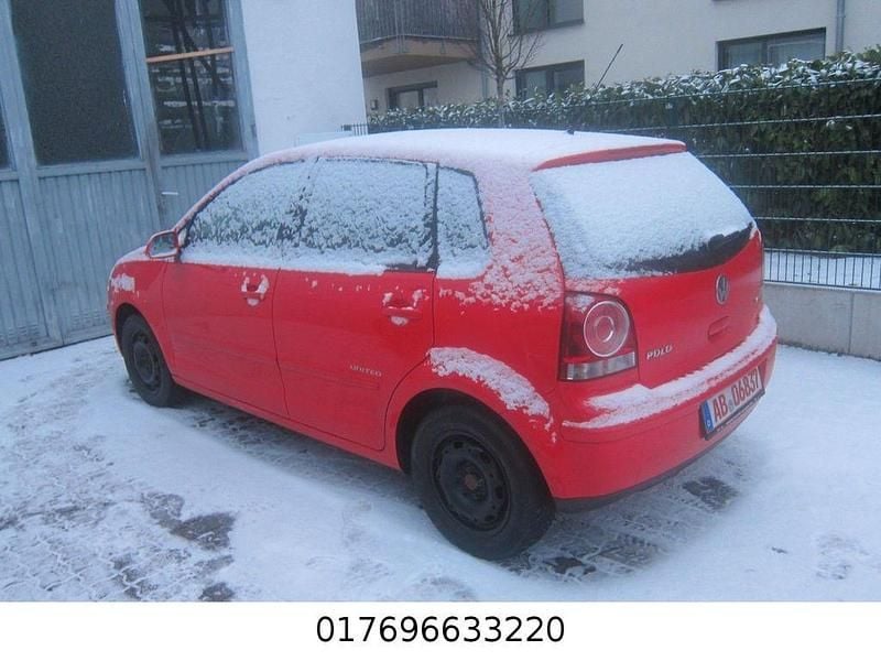 Rot Gebraucht 2009 VW Polo United Limousine | 3.999 € (Fairer Preis) - Bild 1/4