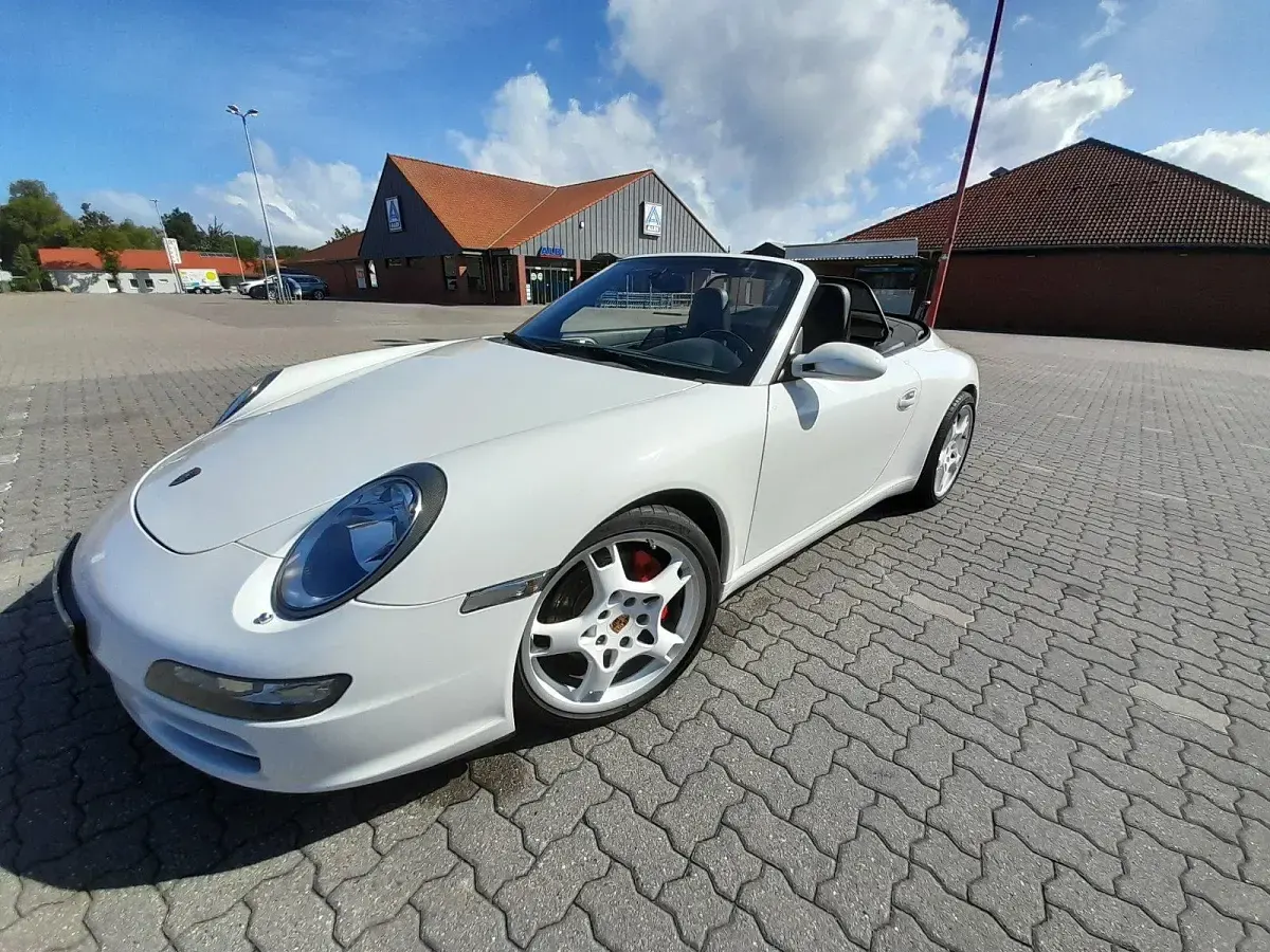 Gebraucht Porsche 997 381 PS (280 kW) 2007 Weiß Cabrio