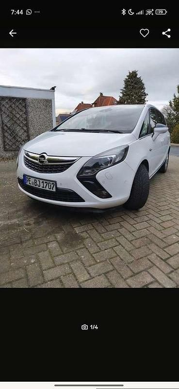 Gebraucht Opel Zafira Tourer Selection 150 PS (110 kW) 2013 Weiß Van / Kleinbus