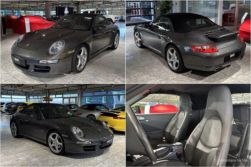 Schiefer metallic Gebraucht 2007 Porsche 911 Carrera Cabriolet Cabrio | 55.980 € (Superpreis) - Bild 1/4