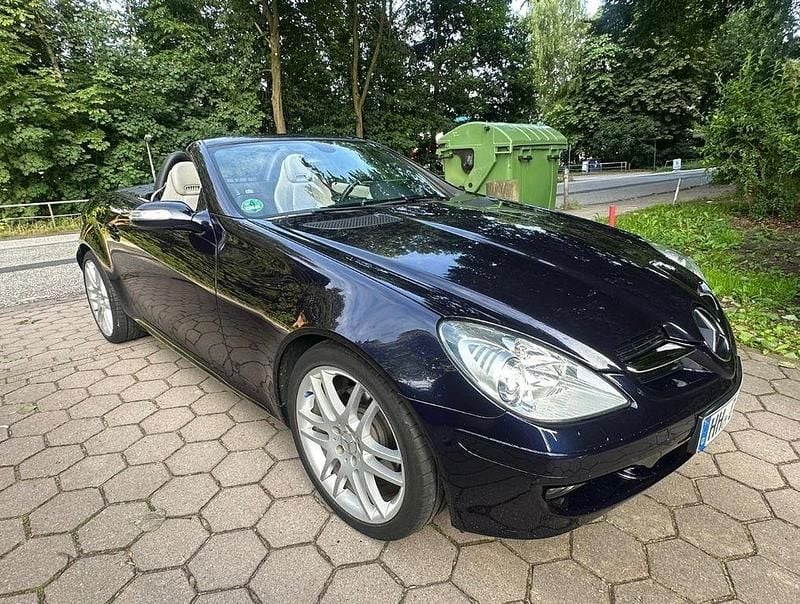 Gebraucht Mercedes SLK280 231 PS (169 kW) 2007 Blau Cabrio